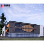 Industrial Steel Structure Workshop Factory Building With Good Stiffness for sale