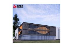 China Industrial Steel Structure Workshop Factory Building With Good Stiffness supplier
