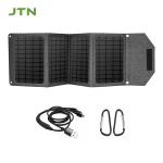 MPPT Technology Portable Solar Charger 24w Foldable Solar Panel for Phone Charging for sale