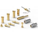Brass Machined CNC Milling Turning Shaft Parts for High Demand Power Transmission Applications for sale