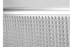 China Sunfast Fancy Chain Link Curtain , Double Hooks Door Fly Screen Curtain supplier