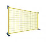 Secure galvanized movable fence temporary fence steel  temporary fence