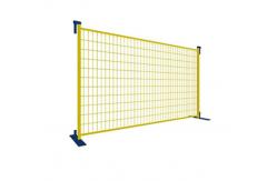 China Secure galvanized movable fence temporary fence steel  temporary fence supplier