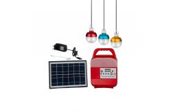 China OEM DC15V 8000mah Solar Home Lighting System With FM Radio supplier