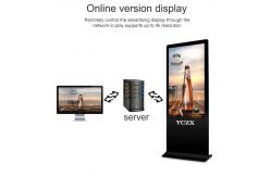 China i3 i5 i6 Digital Kiosk Display , LCD Interactive Advertising Display Screen supplier