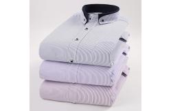 China Personalization Custom Fit Dress Shirts Low Temperature Ironing Anti Shrink supplier