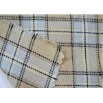 Comfortable 100 Polyester Fabric / Yarn Dyed Plaid Fabric For Garments