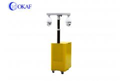 China PTZ Camera Monitors Mobile Vehicle Mounted Light Tower Trailers In Real Time supplier
