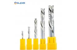 China 2 Flute CNC Cutting Tungsten End Mill AlTiN Coating For Wood supplier