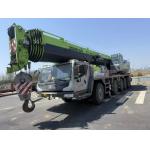 China Used ZOOMLION 130Ton Mobile Crane Truck 7-secction Boom With 4 Alexs for sale