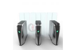 China 316SS Automatic Sliding Turnstile Flap Barrier Gate Entrance Bidirectional supplier