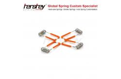 China Nickel Plating Recessed Lighting Torsion Spring For Industry supplier