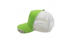 China Foam And Mesh Blank 5 Panel Trucker Cap Bottle Opener Hat Unisex Gender supplier