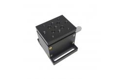 China Micrometer Head Z Axis Manual Scissor Lift Table 5mm Travel supplier