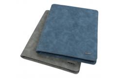 China Multipurpose Leather Binder Portfolio , Portable Zipped Conference Folder supplier