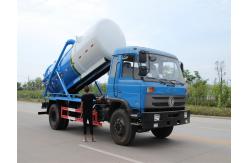 China Dongfeng Sewage Suction Truck 10CBM With Good Price for Sale supplier