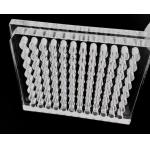 Quartz Glass 96 Well Enzyme Hemagglutinin Fused Quartz Plate UV Resistant