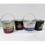 Tinplate Metal Wine Bucket 5L Personalized Wine Chiller Bucket