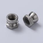 Customized A2 SS304 Anti Theft Twist Off Security Hex Breakaway Nuts M6 M8 Hex Tamper Proof Shear Nut for sale