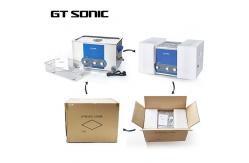 China Adjustable Timer Lab Ultrasonic Cleaner  20 - 80 Celsius Heating 27L supplier