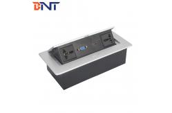 China Smart Office Pop Up Socket / Multimedia Desktop Socket For Conference Room supplier