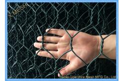 China ASTM A 975 PVC Coated Gabion Baskets Double Twisted Woven Mesh Fit Riverbank supplier