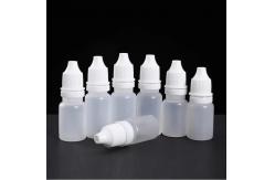 China Empty Plastic Squeezable Eye Liquid Dropper Bottles 10ml 60ml 120ml supplier