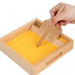 Sand Painting Box Montessori Speech Teaching Educational Toys for sale