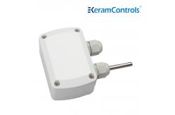 China PT1000 White Temperature Sensor For Building System supplier
