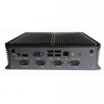 Double LAN Embedded Box PC 6 COM 128G MSATA Intel 3317U MIS-ITX06FL for sale