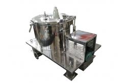 China Peony Hemp Oil Ethanol Extraction Separator Basket Centrifuge Machine supplier