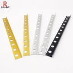 2.4m L Aluminum Tile Edge Trim Mill Finished Aviation 15mm Height for sale