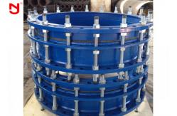 China Single Flange Ductile Iron Dismantling Joint Nbr Grade A Gasket Bitumen Painting supplier