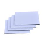 Nontoxic PVDF Aluminium Composite Panel , Alkali Resistant White Composite Panel for sale