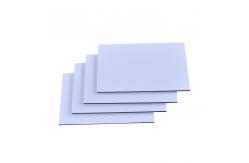China Nontoxic PVDF Aluminium Composite Panel , Alkali Resistant White Composite Panel supplier