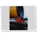 Painting Welding Rotator Steel Roller Motorized Trolley