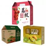 Customized Fruit And Veg Cardboard Boxes Corrugated Rectangle for sale