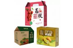 China Customized Fruit And Veg Cardboard Boxes Corrugated Rectangle supplier
