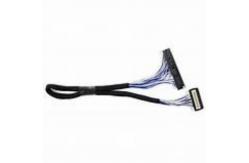 China Copper Conductor LVDS Cable in Black for Stable and Durable Connection supplier