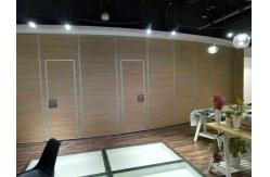 China MDF Office Movable Wall Soundproof Folding Partitions Fire - Proof And Flame - Retardant supplier