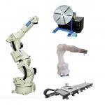 Payload 6kg Reach 1427mm OTC FD-V6S Welding Robot Arm With protective cloth guide rails manipulator As Welding Robot for sale