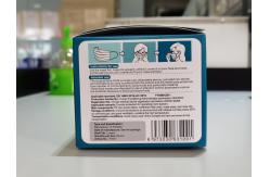 China Biodegradable Elastic Earloop Style 3 Ply Non Woven Face Mask supplier