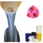 Long Shelf Life 10 Shore A Platinum Silicone Rubber for Strawberry Gummy Silicone Mold 7000-9000 cps Viscosity for sale