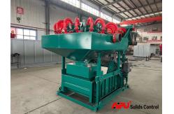 China Hydrocyclone Oil Gas Drilling Mud Cleaner With Long Vibration Motor supplier