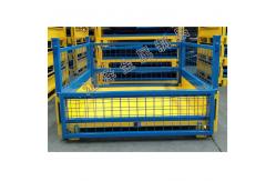 China Efficient Storage Solution Foldable Collapsible Pallet Cage With Steel Construction supplier