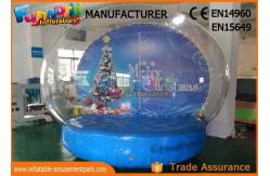 China Custom Christmas Inflatable Human Snow Globe For Christmas Decoration  supplier