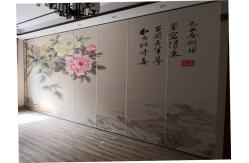 China Panel Thickness 85 mm Classroom Folding Partition Walls / Soundproof Room Dividers supplier