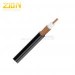 95% CCA Braiding RG59 Coaxial Cable Bare Copper Conductor CMR Rated PVC Jacket for sale