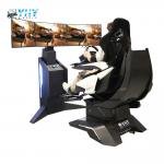 China 9D VR Indoor Amusement Park F1 Simulator 3 Screen Racing Car Driving for Sale manufacturer