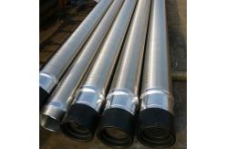 China SS316 Johnson V Wire Wrapped Screens For Wells / Wire Mesh Screen Pipe supplier